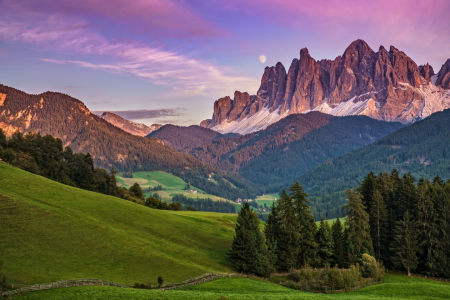 Bild-Nr: 11685704 Abendstimmung Puez Geisler Naturpark Erstellt von: Achim Thomae