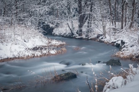 Bild-Nr: 11698302 Winterlicher Fluss Erstellt von: luxpediation