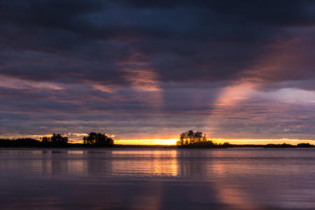 Bild-Nr: 11699378 Abend am See in Finnland 4 Erstellt von: Anja Schäfer