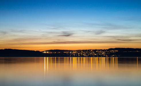 Bild-Nr: 11703280 Litzelstetten zur blauen Stunde Erstellt von: Kunze Kunze