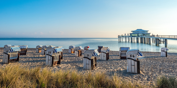 Bild-Nr: 11705986 Strandkörbe Timmendorfer Strand, Ostsee Erstellt von: Benno Hoff