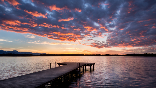 Bild-Nr: 11707476 Sunset at Simssee Erstellt von: bas0r