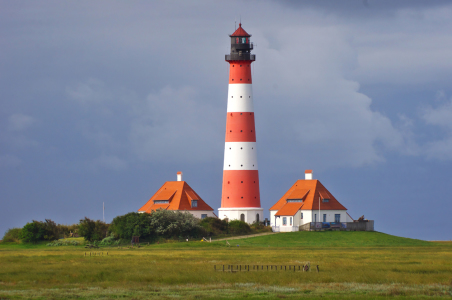 Bild-Nr: 11707584 Westerhever Leuchtturm  Erstellt von: Angela  Dölling