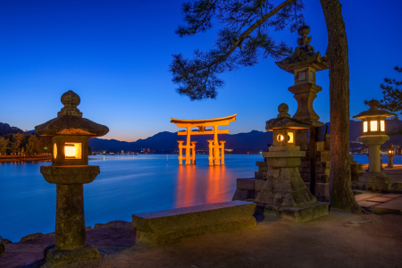 Bild-Nr: 11717226 Itsukushima Schrein auf Miyajima Japan Erstellt von: eyetronic