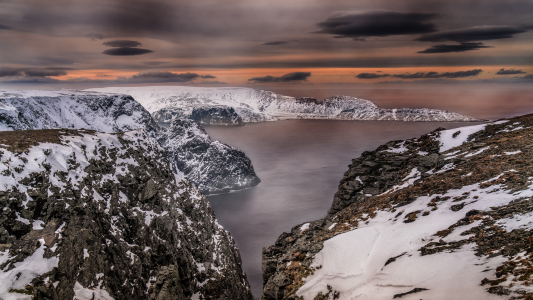 Bild-Nr: 11719214 Ein Winter-Mittag am Nordkinn Erstellt von: KundenNr-291254
