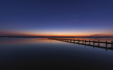 Bild-Nr: 11721836 Blue Hour - Starnberger See Erstellt von: Achim Thomae