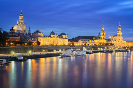 Bild-Nr: 11725766 Dresden bei Nacht Erstellt von: Mapics