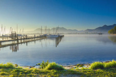 Bild-Nr: 11741604 Der Chiemsee im Morgenlicht Erstellt von: Joachim Hertwig