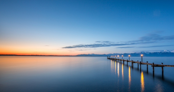 Bild-Nr: 11746456 Chiemsee bei Sonnenaufgang Erstellt von: bas0r