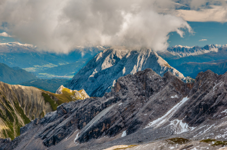 Bild-Nr: 11751354 Südostblick vom Zugspitzplatt  Erstellt von: Erhard Hess