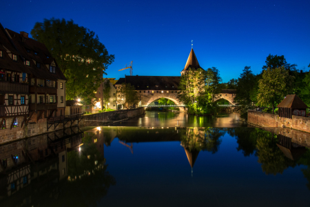 Bild-Nr: 11754416 Nürnberg bei Nacht Erstellt von: Asvolas