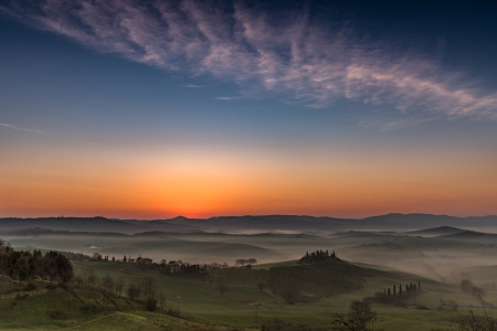 Bild-Nr: 11757196 Sonnenaufgang - Toskana Erstellt von: Achim Thomae