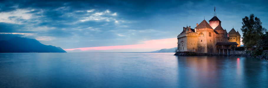 Bild-Nr: 11757704 Schloss Chillon am Genfersee Erstellt von: eyetronic