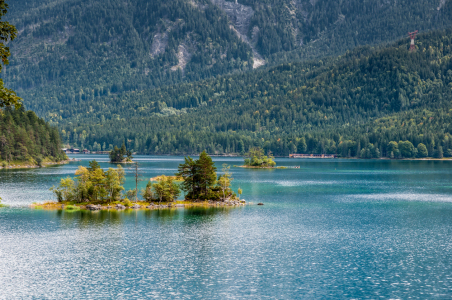 Bild-Nr: 11758748 Eibsee-Inseln 14 Erstellt von: Erhard Hess