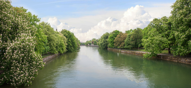 Bild-Nr: 11760314 An der schoenen gruenen Isar Erstellt von: SusaZoom