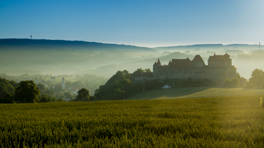 Bild-Nr: 11774082 Burg Harburg im Morgenlicht Erstellt von: Dimo Tabken