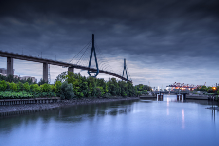 Bild-Nr: 11785750 Köhlbrandbrücke III Erstellt von: PhotoArt-Hartmann