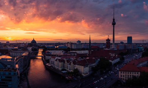 Bild-Nr: 11799402 Sonnenuntergang über Berlin Erstellt von: Mohr-Moments-Photography