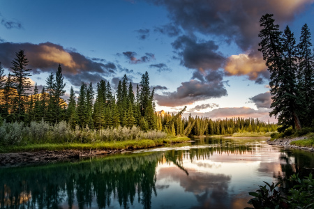 Bild-Nr: 11801800 Bow River Sunrise 1 Erstellt von: Thomas Gerber