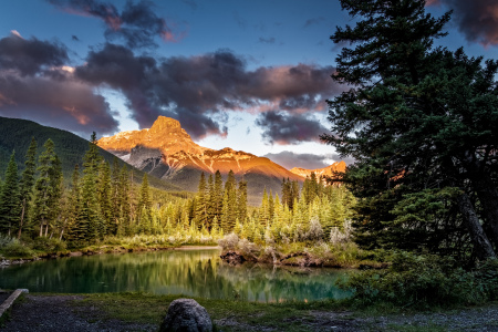 Bild-Nr: 11801804 Bow River Sunrise 3 Erstellt von: Thomas Gerber