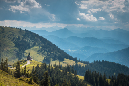 Bild-Nr: 11812430 Panormablick vom Wallberg am Tegernsee Erstellt von: Carsten Meyer