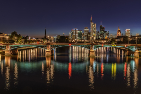 Bild-Nr: 11813216 Mainhattan Citylights  Erstellt von: Achim Thomae