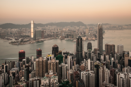 Bild-Nr: 11817621 Sonnenuntergangsstimmung über HK Erstellt von: Sebastian Rost