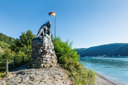 Bild-Nr: 11820185 Loreley Statue 08 Erstellt von: Erhard Hess