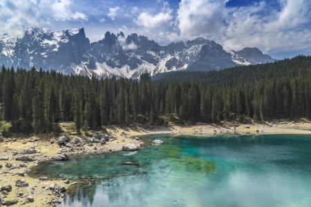 Bild-Nr: 11821755 KARERSEE und Latemargebirge  Erstellt von: Melanie Viola