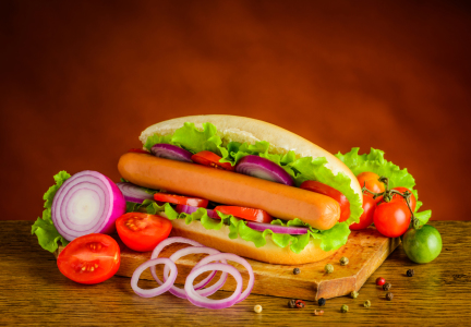 Bild-Nr: 11826089 Frischer Hot Dog mit Gemüse Erstellt von: xfotostudio