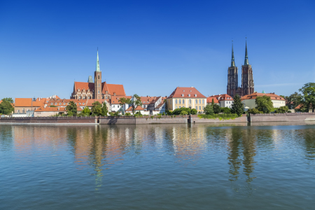 Bild-Nr: 11829801 BRESLAU DOMINSEL Kreuzkirche und Breslauer Dom Erstellt von: Melanie Viola