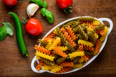 Bild-Nr: 11830519 Italienische Fusilli mit Gemüse und Kräuter Erstellt von: xfotostudio