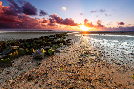 Bild-Nr: 11833345 Sonnenuntergang am Strand von Föhr Erstellt von: Konstantin-Articus