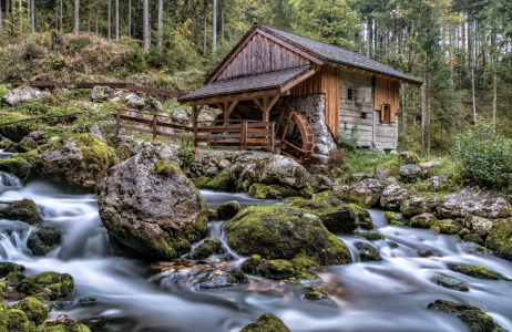 Bild-Nr: 11833945 Wassermühle - Salzburger Land Österreich Erstellt von: Achim Thomae