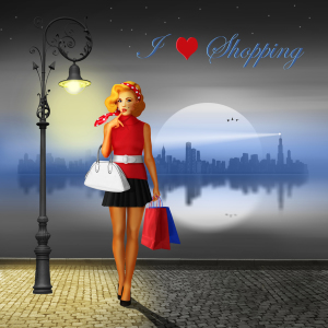 Bild-Nr: 11835915 I love shopping Erstellt von: Mausopardia