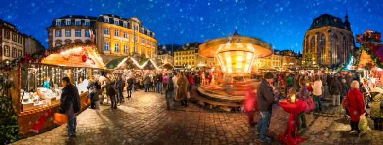 Bild-Nr: 11838819 Weihnachtsmarkt Panorama in Heidelberg Erstellt von: eyetronic