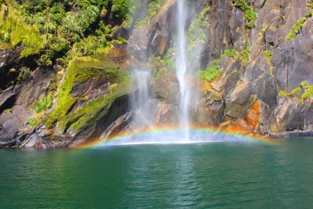 Bild-Nr: 11842577 Regenbogen am Wasserfall Erstellt von: det-mil