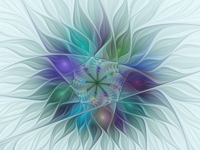 Bild-Nr: 11860890 Bunte Fantasieblume Erstellt von: gabiw-art