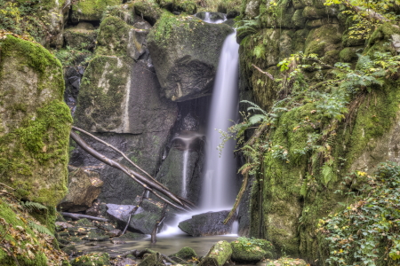 Bild-Nr: 11861689 Wasserfall im Höllbachtal Erstellt von: digidias