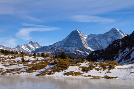 Bild-Nr: 11865510 Eiger und Mönch Erstellt von: Gerhard Albicker