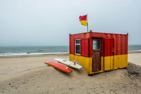 Bild-Nr: 11870263 Rettungsschwimmer Station bei Brittas Bay in Irlan Erstellt von: grafxart