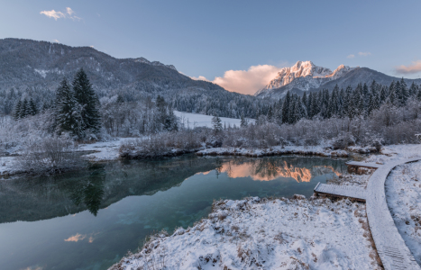 Bild-Nr: 11870343 Bergsee im Winter Erstellt von: Graphitone