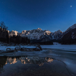 Bild-Nr: 11871287 La Notte sopra Laghi Di Fusine 2 Erstellt von: Graphitone