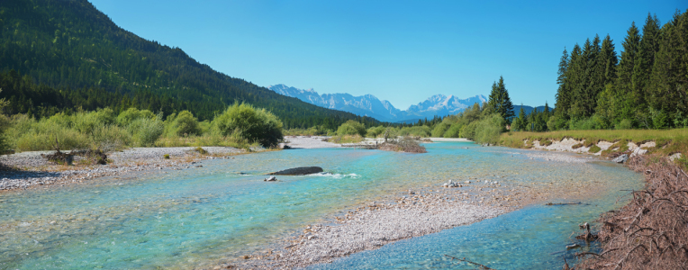 Bild-Nr: 11871971 Obere Isar mit Karwendelblick Erstellt von: SusaZoom