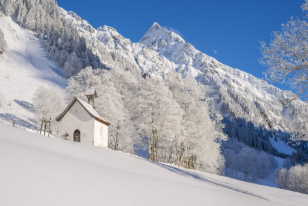 Bild-Nr: 11872475 Marienkapelle und Höfats Erstellt von: Walter G. Allgöwer