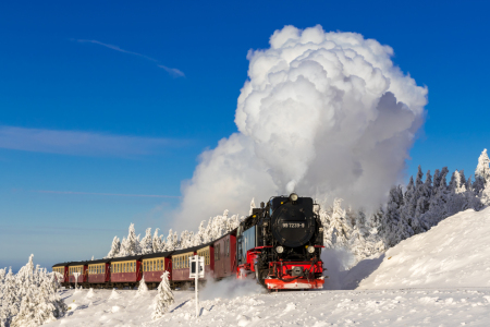 Bild-Nr: 11877457 Winterdampf auf dem Brocken von 99 7239-9 Erstellt von: KundenNr-329836