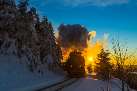 Bild-Nr: 11877993 Sonnenuntergang am Königsberg mit 99 7239-9 Erstellt von: KundenNr-329836