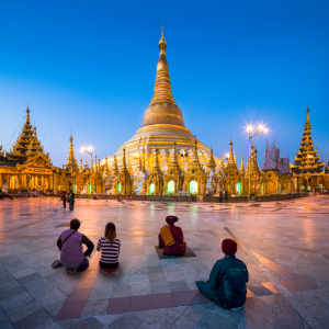 Bild-Nr: 11881056 Shwedagon Pagode in Yangon, Myanmar Erstellt von: eyetronic