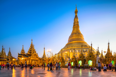 Bild-Nr: 11881067 Goldene Shwedagon Pagode in Yangon, Myanmar Erstellt von: eyetronic