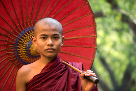 Bild-Nr: 11881081 Junger buddhistischer Mönch in Myanmar Erstellt von: eyetronic
